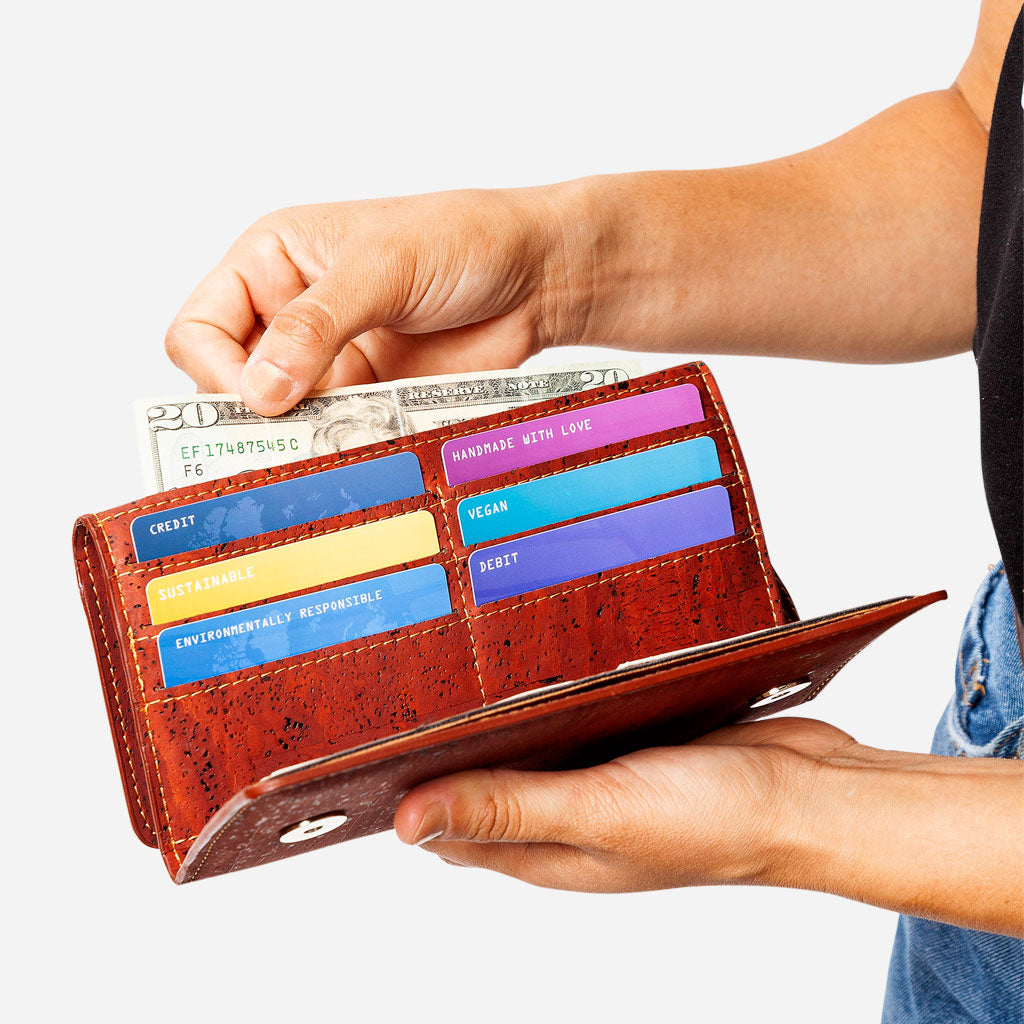 Corkor Slim Cork Women's Wallet