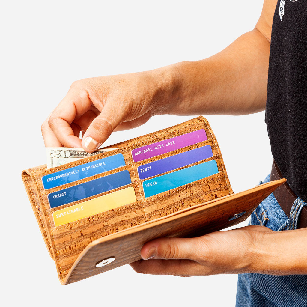 Corkor Slim Cork Women's Wallet