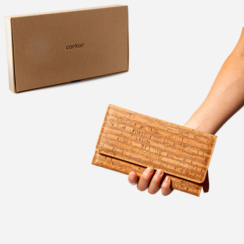 Corkor Slim Cork Women's Wallet