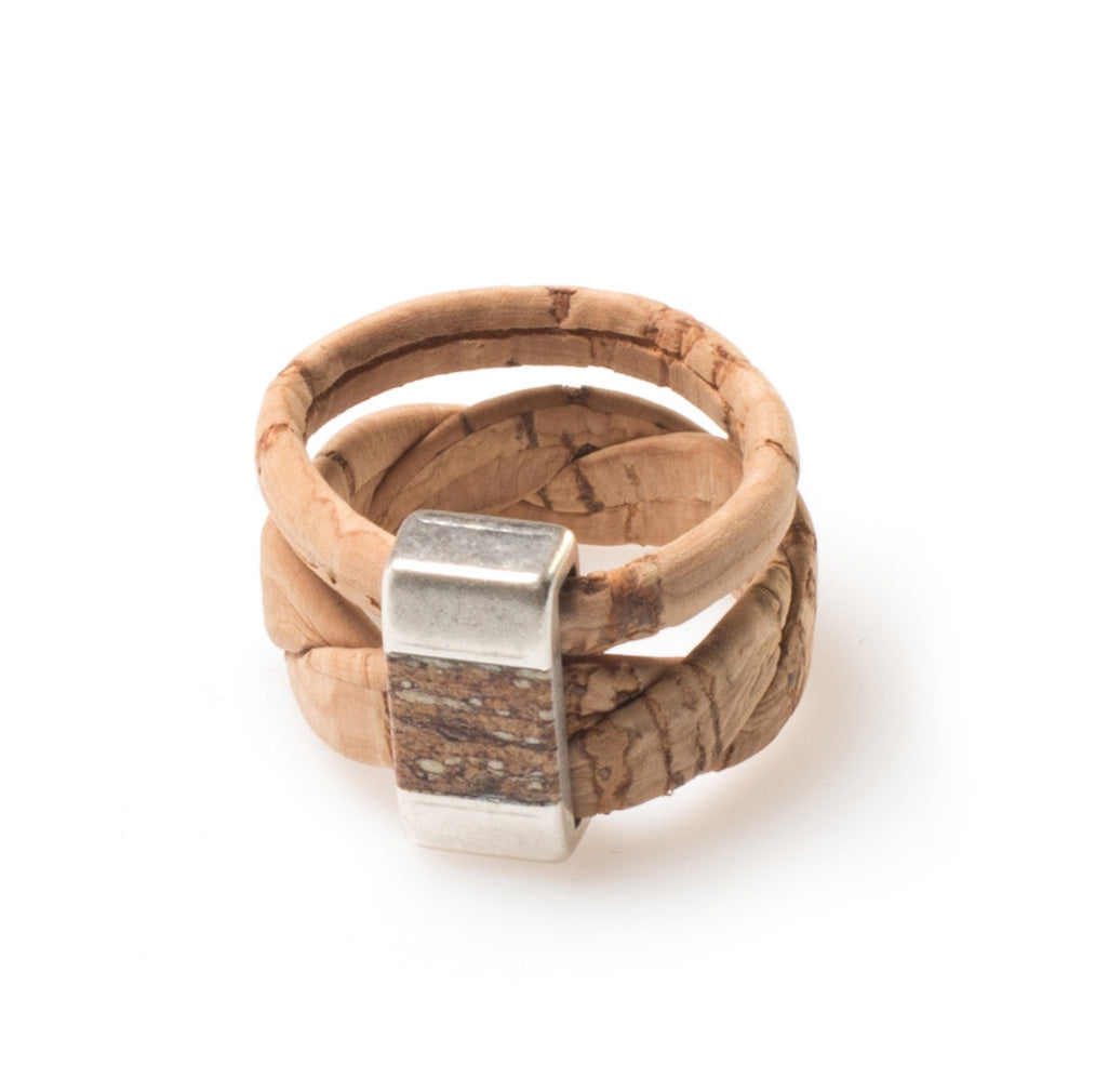 Cork Weave Ring | HowCork - The Cork Marketplace
