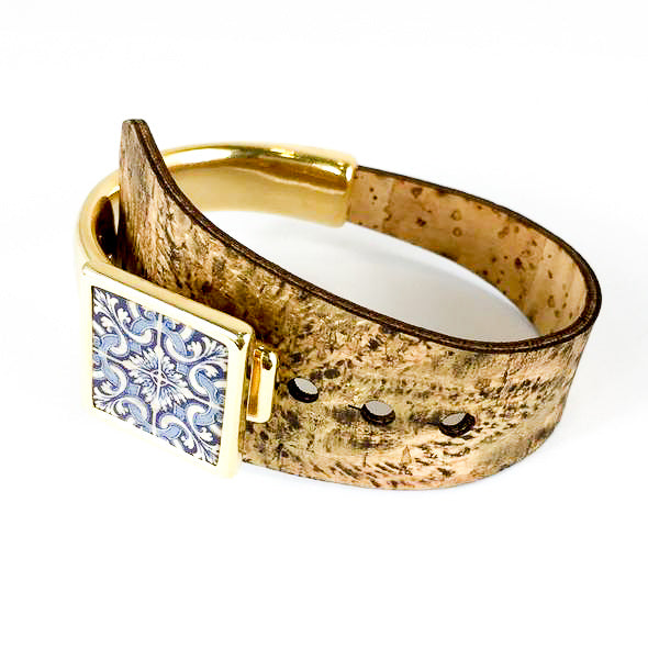 Grow From Nature Azulejo Cork Bracelet
