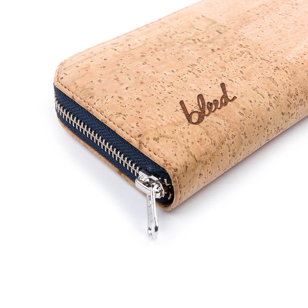 Bleed Long Cork Wallet