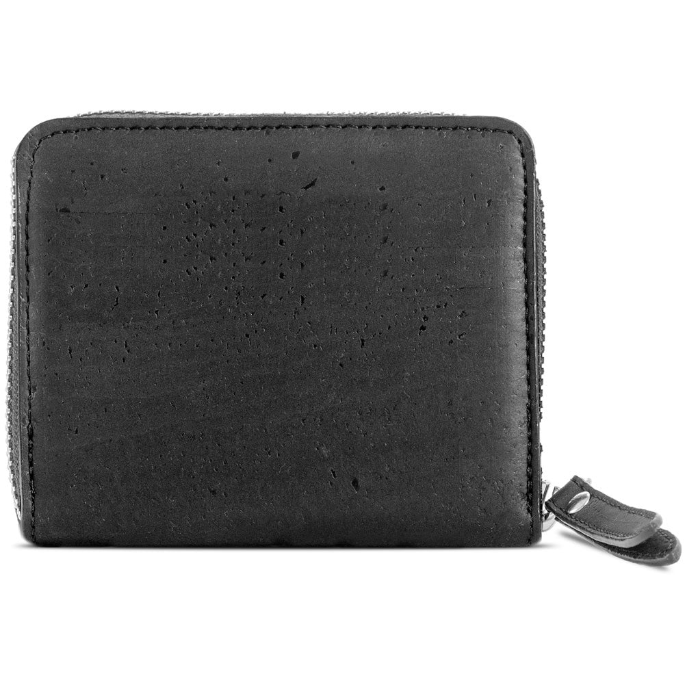 Women's Small Cork Zipper Wallet | HowCork - The Cork Marketplace