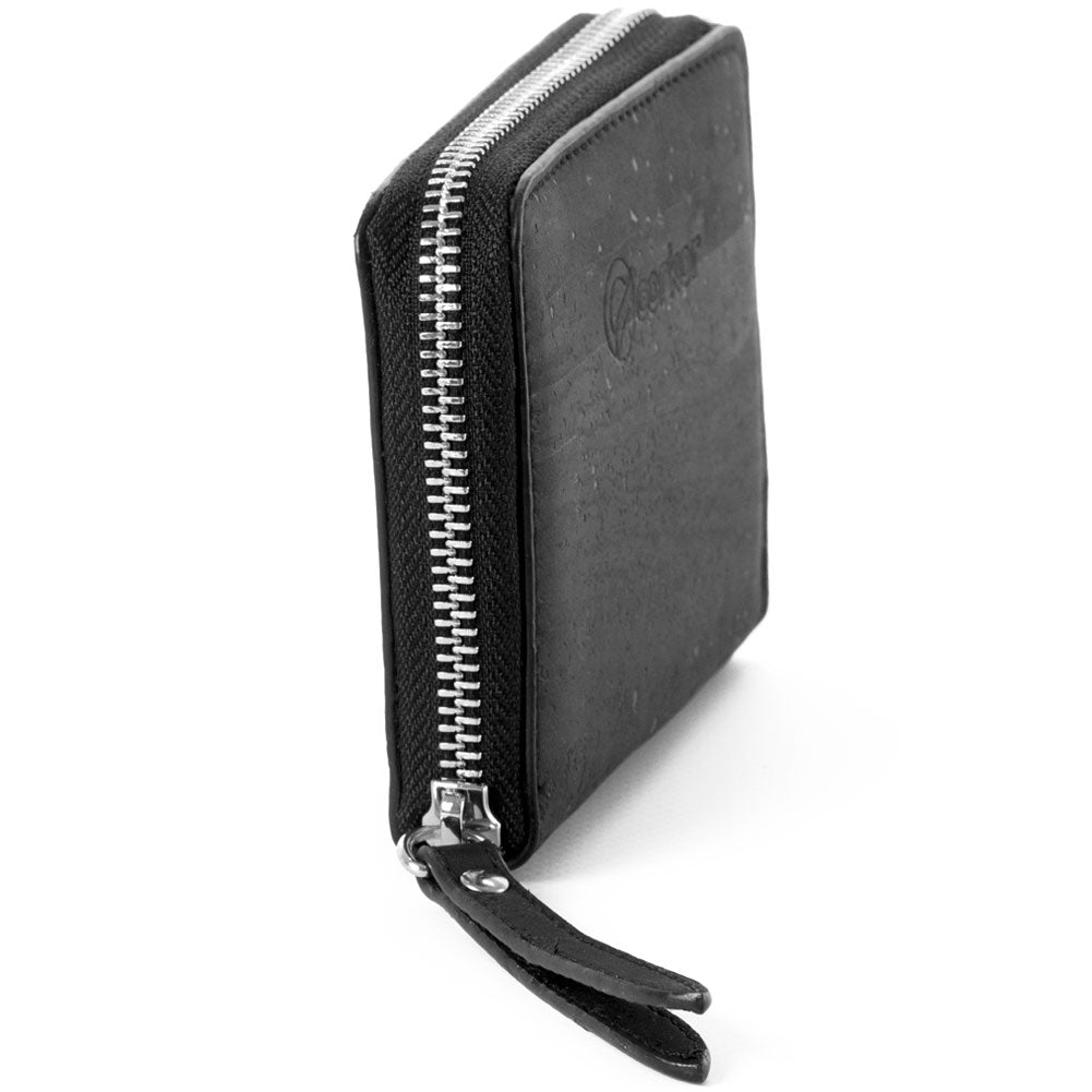 Women's Small Cork Zipper Wallet | HowCork - The Cork Marketplace