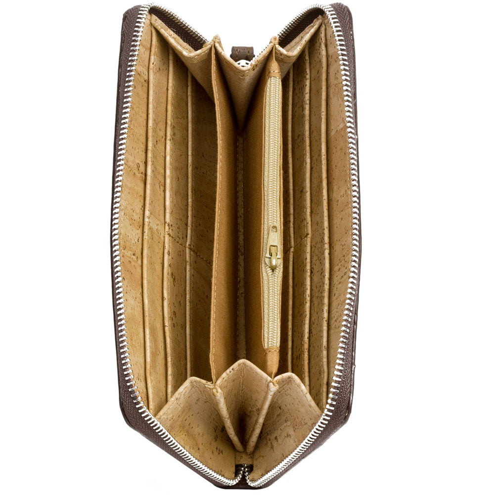 Women's Long Cork Wallet | HowCork - The Cork Marketplace