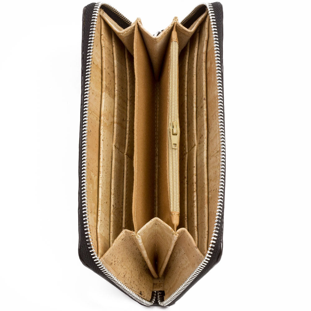 Women's Long Cork Wallet | HowCork - The Cork Marketplace