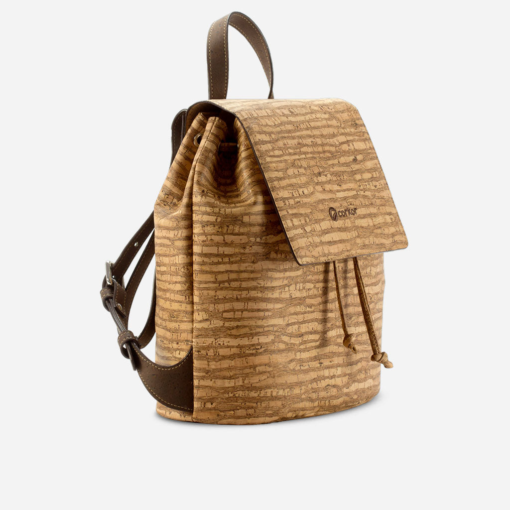 Corkor Cork Backpack for Women | Vegan, Sustainable & Stylish