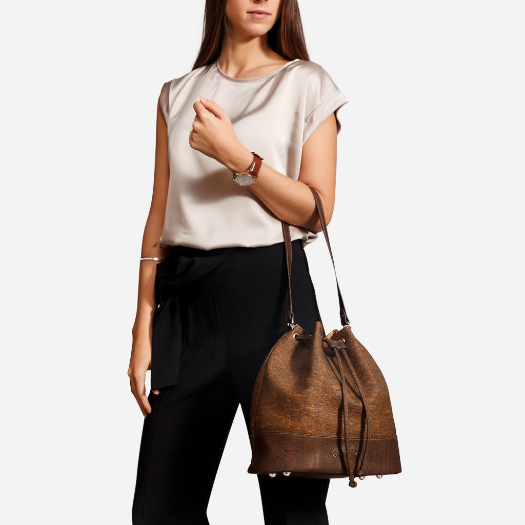 Cork Bucket Bag | HowCork - The Cork Marketplace