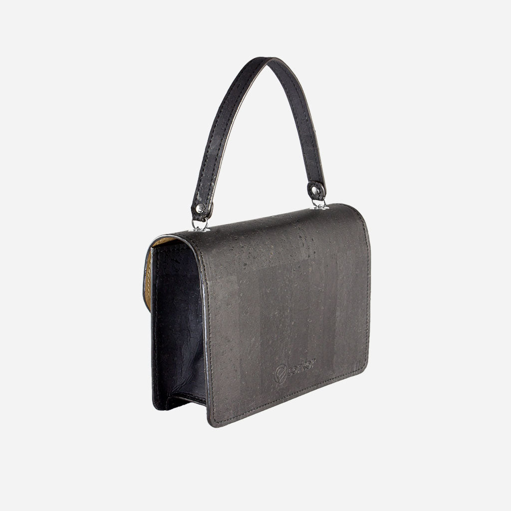 Corkor Mini Crossbody Cork Bag with Chain