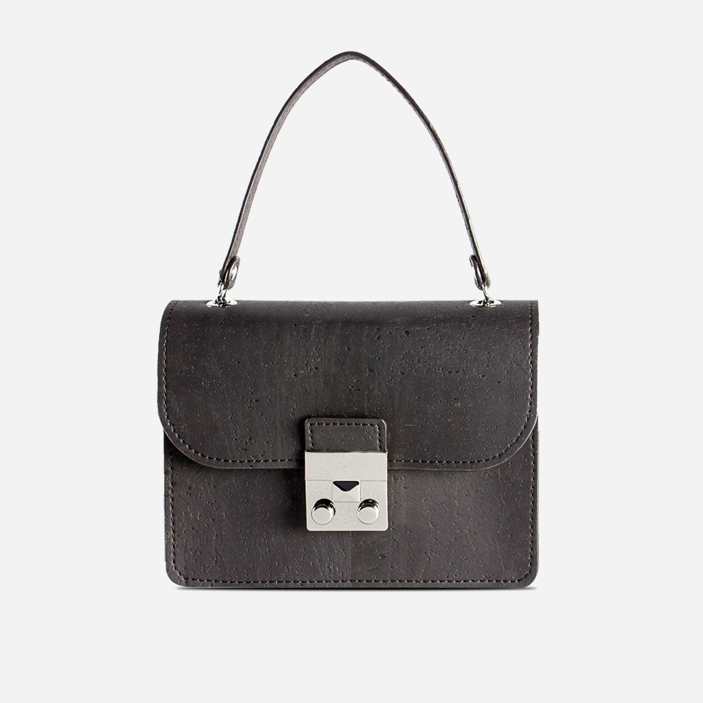 Corkor Mini Crossbody Cork Bag with Chain