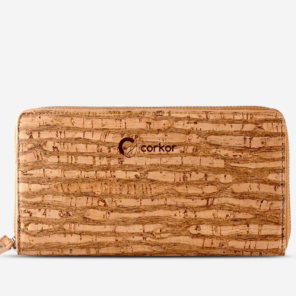 Corkor Women's Long Cork Wallet