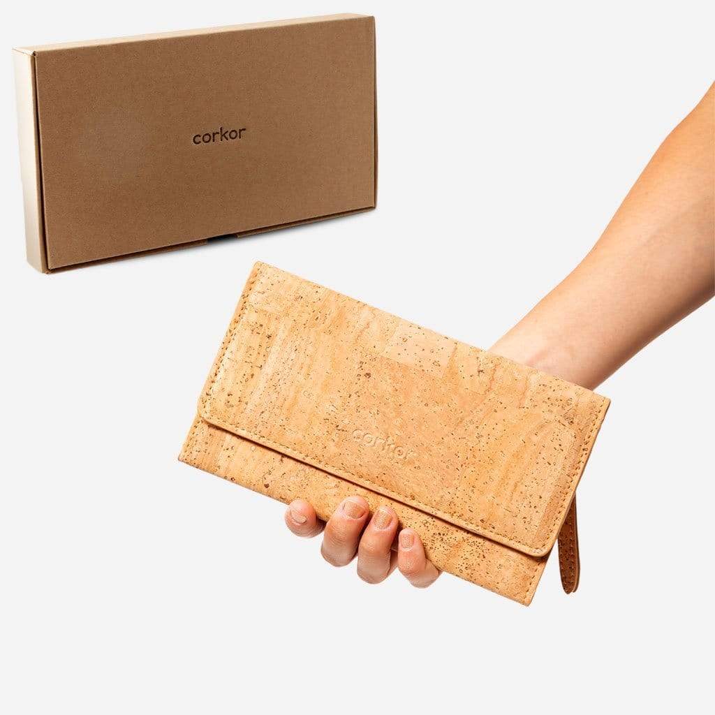 Corkor Slim Cork Women's Wallet