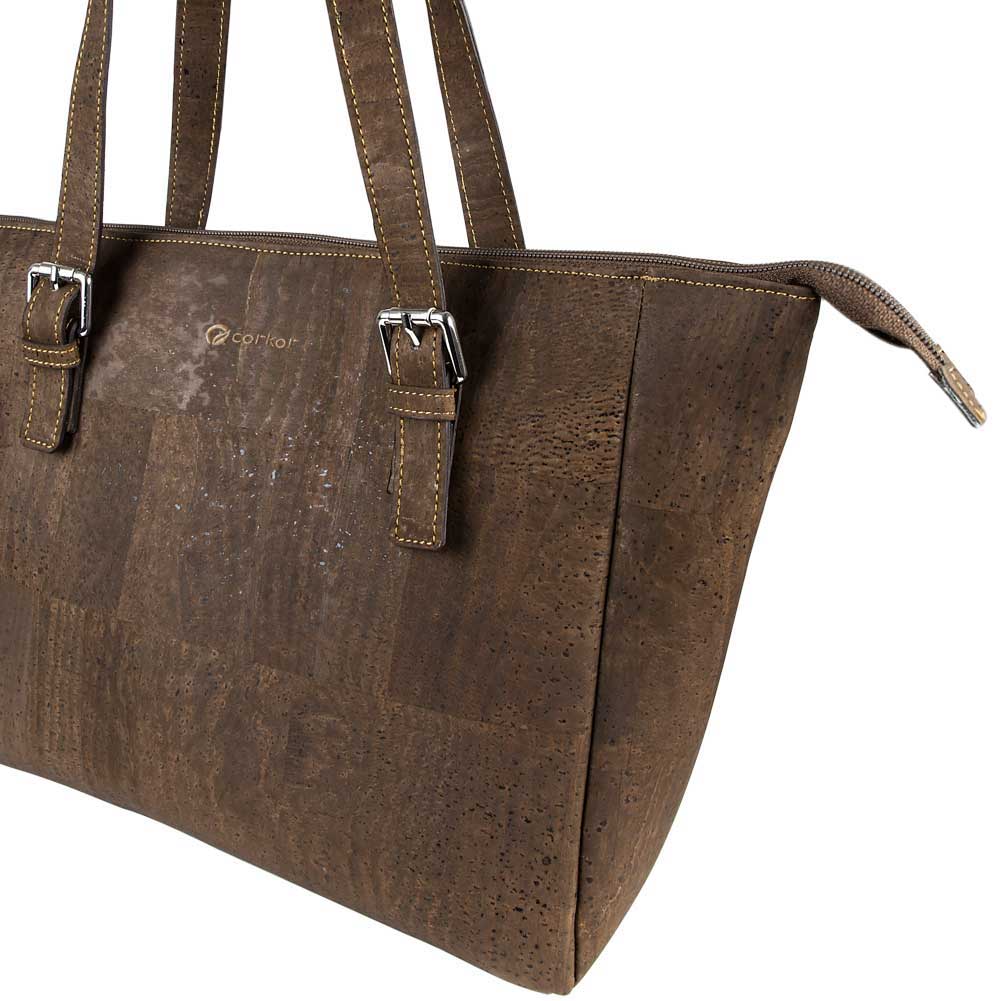 Vegan Cork Leather Handbag Kiera in Vivid